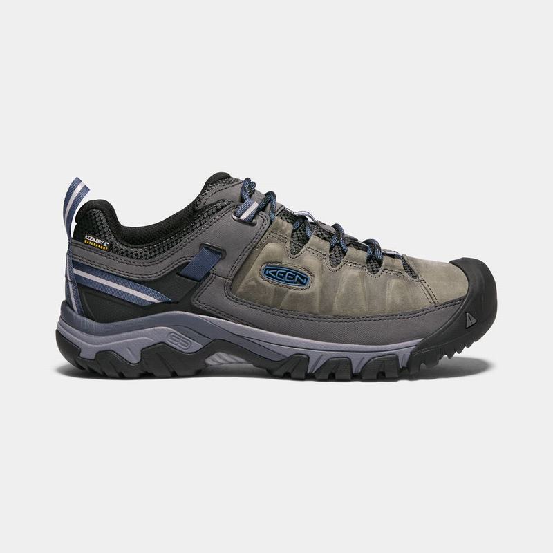 Zapatos Trekking Keen Targhee III Waterproof Para Hombre Verde Oliva/Negros - Zapatos Keen Mexico (8